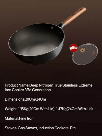 🌱 Cook Safer & Healthier! ✨ Discover the Japanese artisanal pan that's naturally non-stick and is built to last a lifetime.