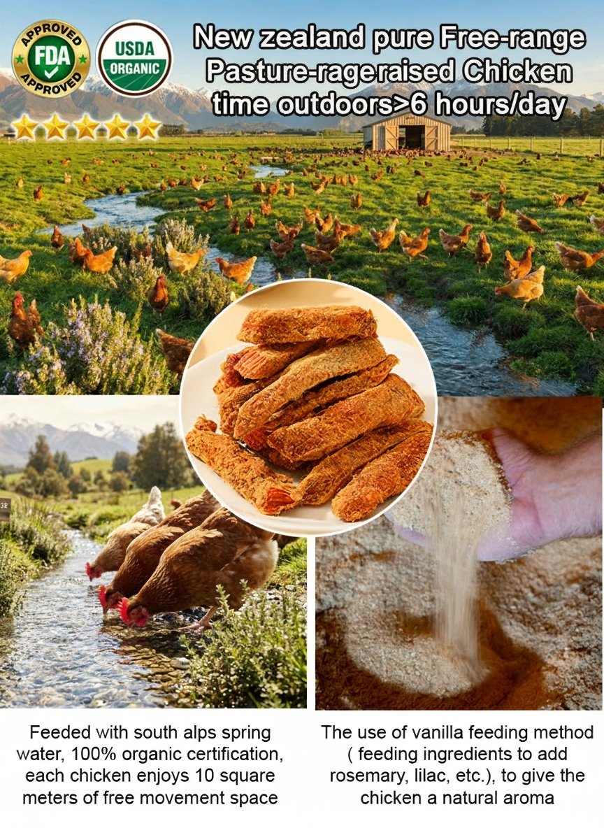 Low-Fat High-Protein Sliced Chicken Jerky