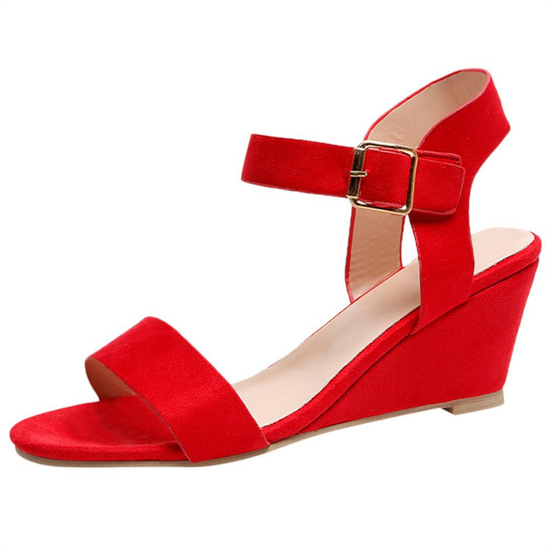 Women's Comfort Classic Wedge Bowtie Slide Sandals