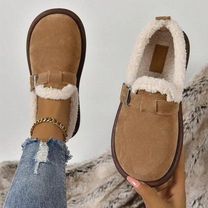Women's Winter Warm Side Zipper Ankle Boots