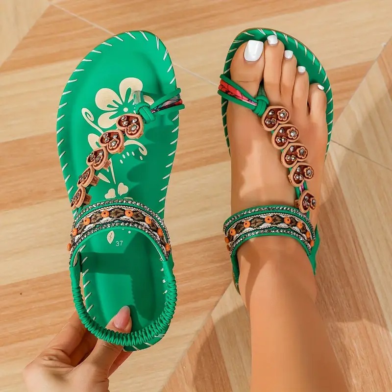 Women's Boho Style Flat Sandals