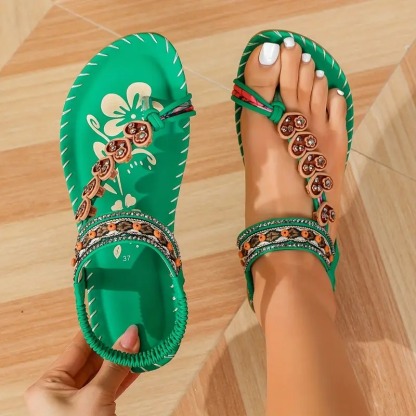 Women's Boho Style Flat Sandals