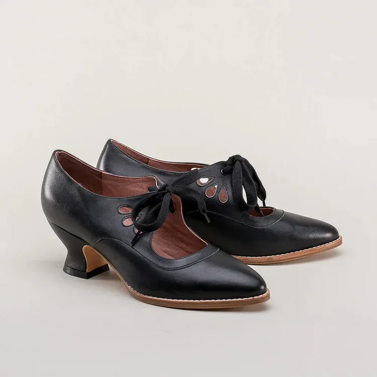 New Women's Orthopaedic High Heel Leather Shoes