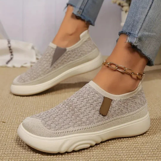 Women's Breathable Knit Loafers