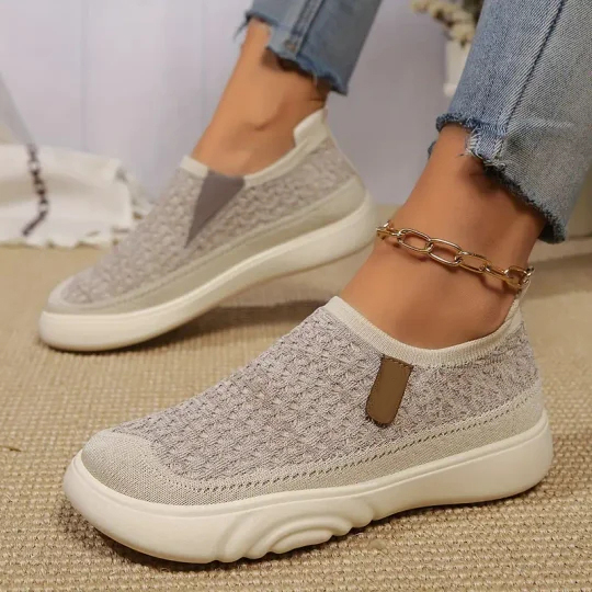 Women's Breathable Knit Loafers