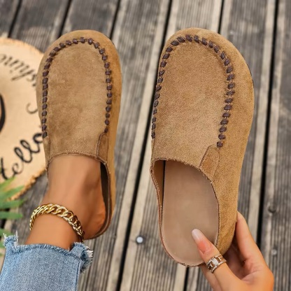 Women's Vintage Leather Mules
