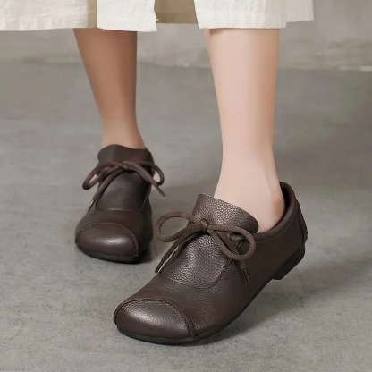 Women's Leather Slip-On Loafers