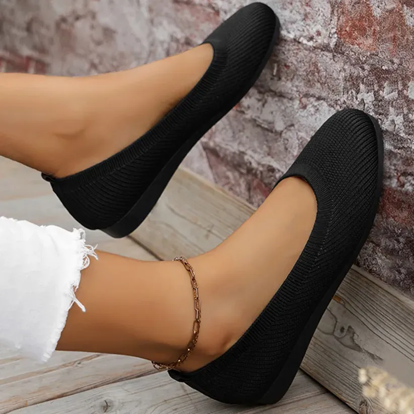Women Comfortable Breathable Slip On Arch Support Casual Shoes