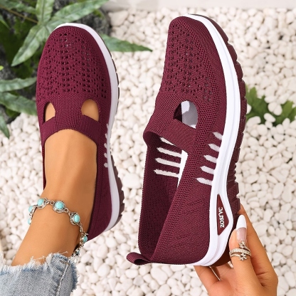 Women's Hollow Out Casual Athletic Flats
