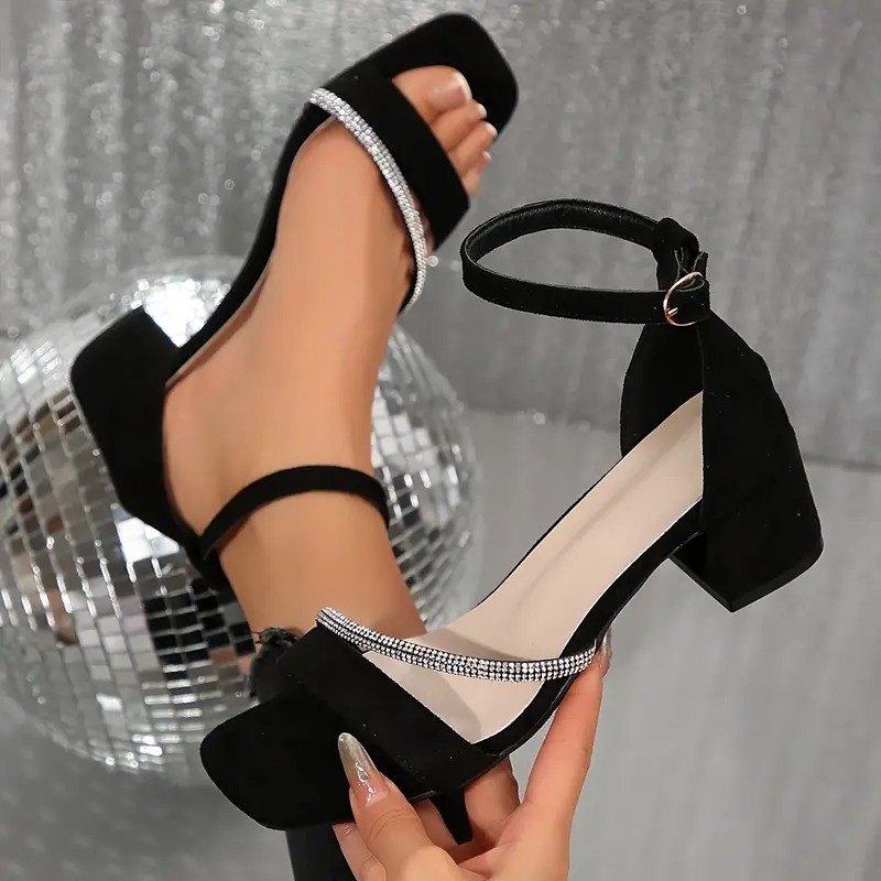 Strappy Block Heel Sandals