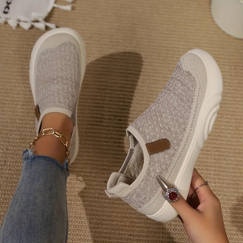 Women's Breathable Knit Loafers