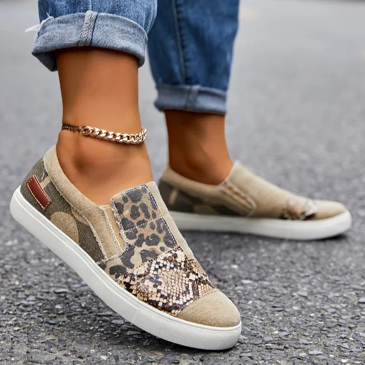 OrthoFit Comfy Canvas Slip-On Women