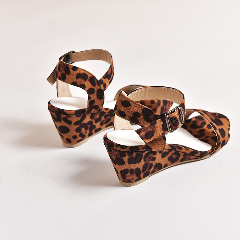 Women's Comfort Classic Wedge Bowtie Slide Sandals