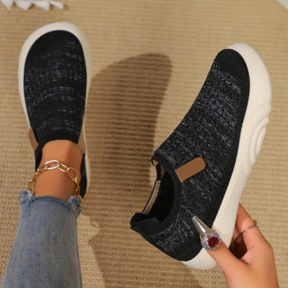 Women's Breathable Knit Loafers