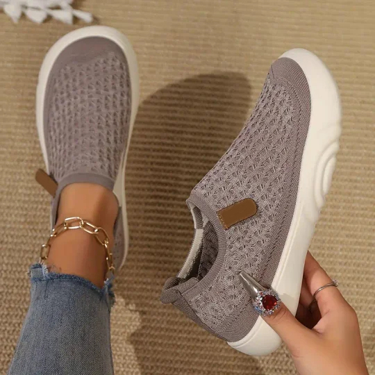 Women's Breathable Knit Loafers