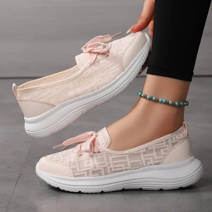 Women's Bottom Slip-on Mesh Loafers