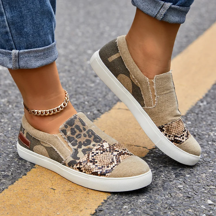 OrthoFit Comfy Canvas Slip-On Women