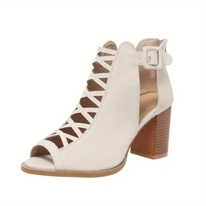 Women's Chunky Heeled Sandals