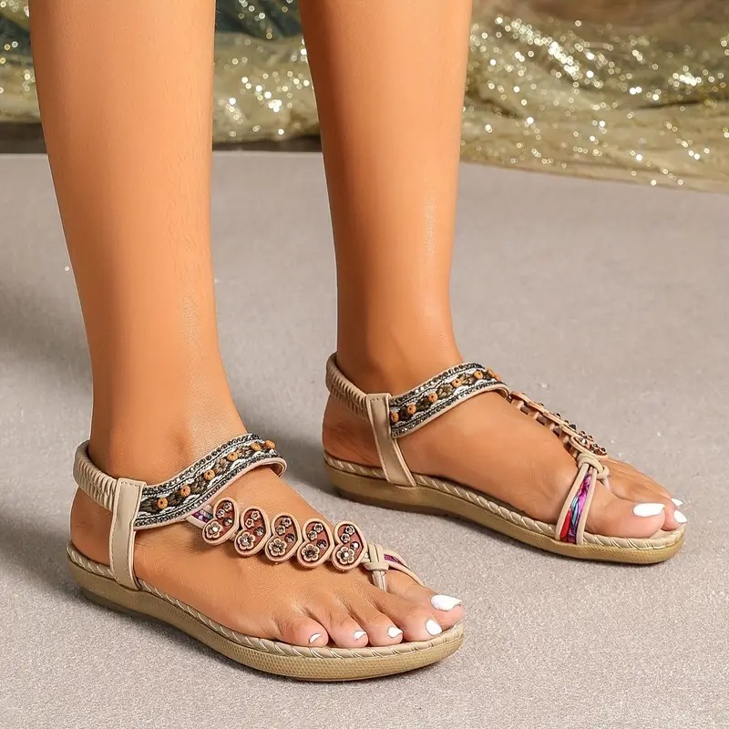 Women's Boho Style Flat Sandals