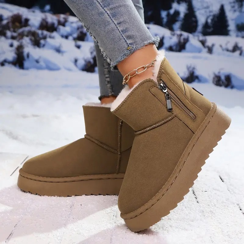 Women's Velvet Lining Snow Boots