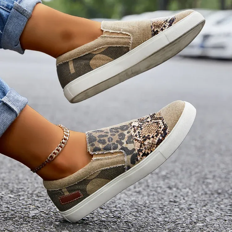 OrthoFit Comfy Canvas Slip-On Women