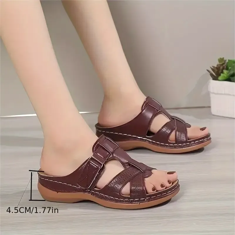 Women's Comfort Bowtie Slide Slip-On Sandals