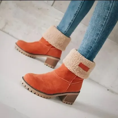 Women's Soft Waterproof Wool Lining Boots