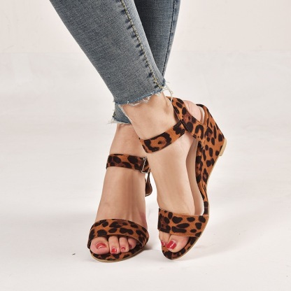 Women's Comfort Classic Wedge Bowtie Slide Sandals