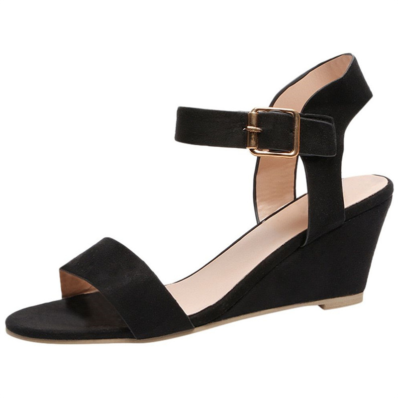 Women's Comfort Classic Wedge Bowtie Slide Sandals