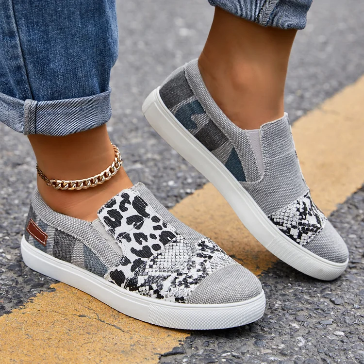 OrthoFit Comfy Canvas Slip-On Women