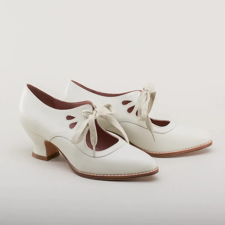 New Women's Orthopaedic High Heel Leather Shoes