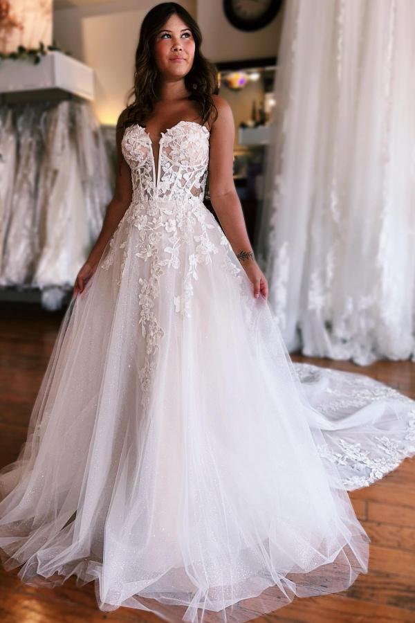 Vintage Wedding Dresses A Line Lace | Wedding Dresses Cheap Online