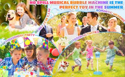 Children's Electric Streetlight Bubble Machine