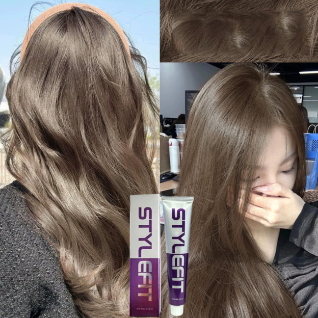 New popular colors of ammonia-free hair dye