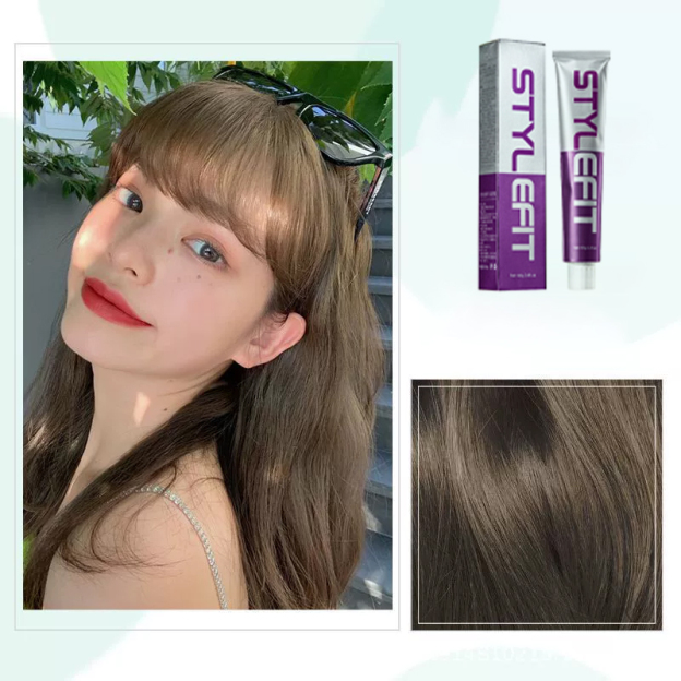 New popular colors of ammonia-free hair dye