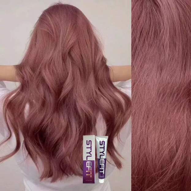 New popular colors of ammonia-free hair dye