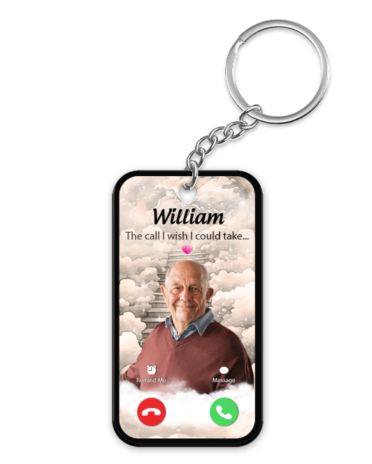 Personalized acrylic keychain