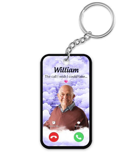 Personalized acrylic keychain