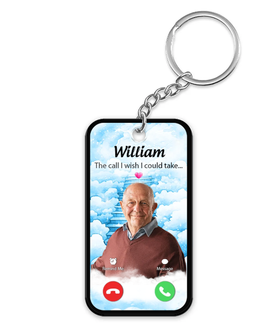 Personalized acrylic keychain