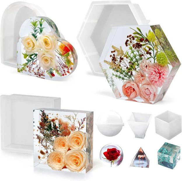 Resin Mold Silicone Starter Kit