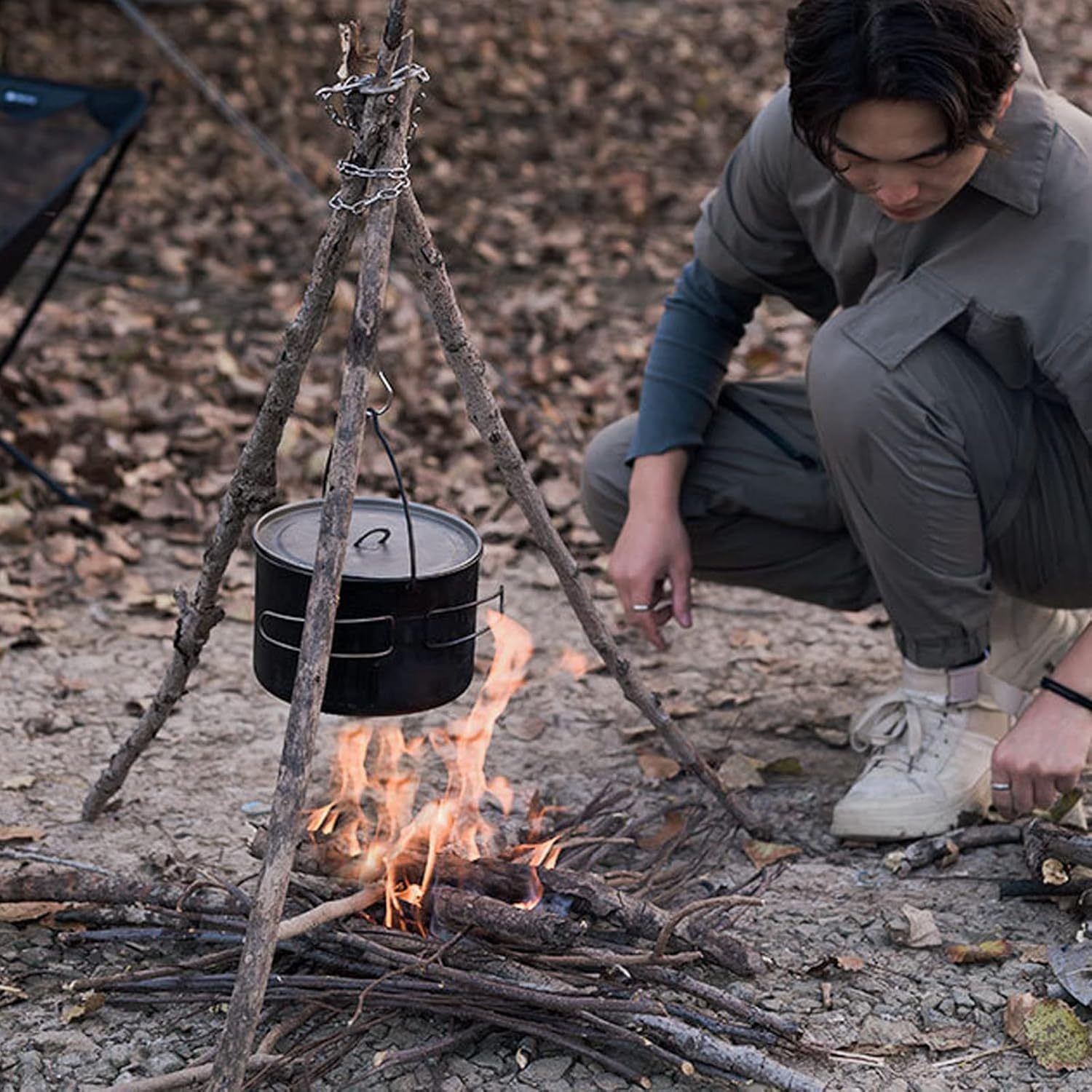 Camping Tripod Plate