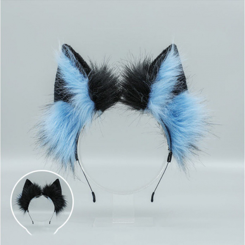 Rechargeable plush electric headband