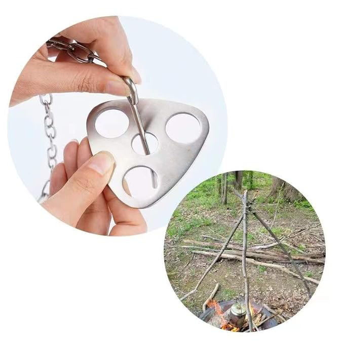 Camping Tripod Plate