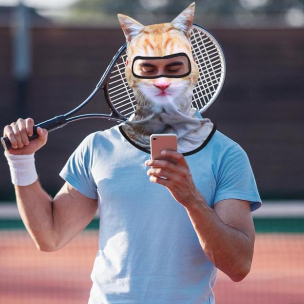 3D Cat Mask