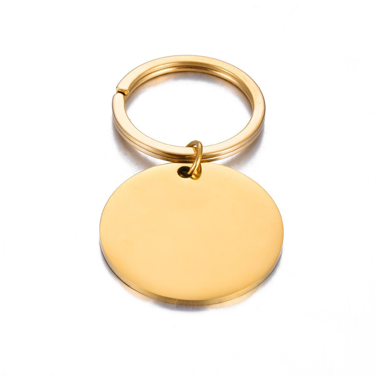 Metal Pendant Pet Engraving Keychain