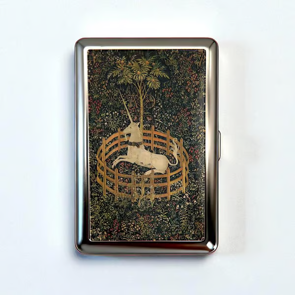 🛡️Vintage Art Deco Versatile Card & Cash Case With Protection