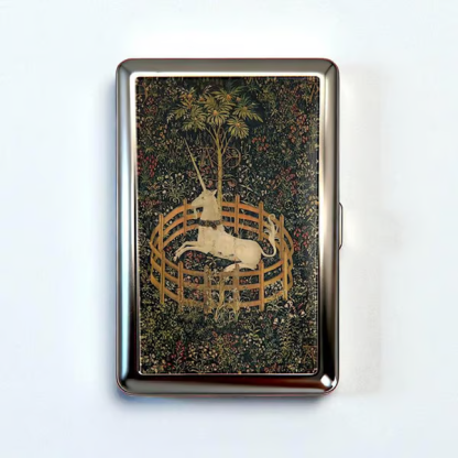 🛡️Vintage Art Deco Versatile Card & Cash Case With Protection