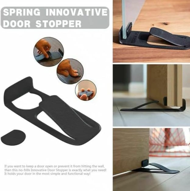 Multi-functional Invisible Overhead Doorstop