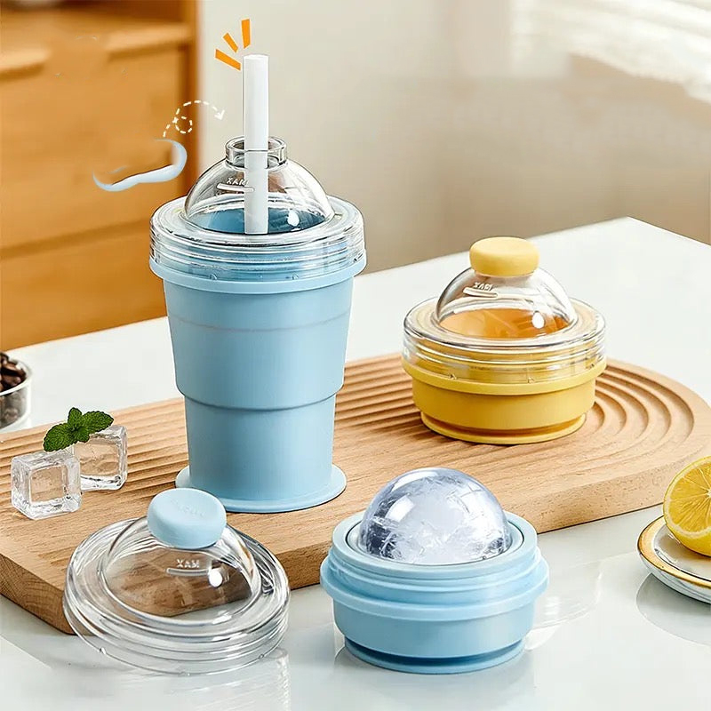 Stylish Collapsible Hockey Puck Cup