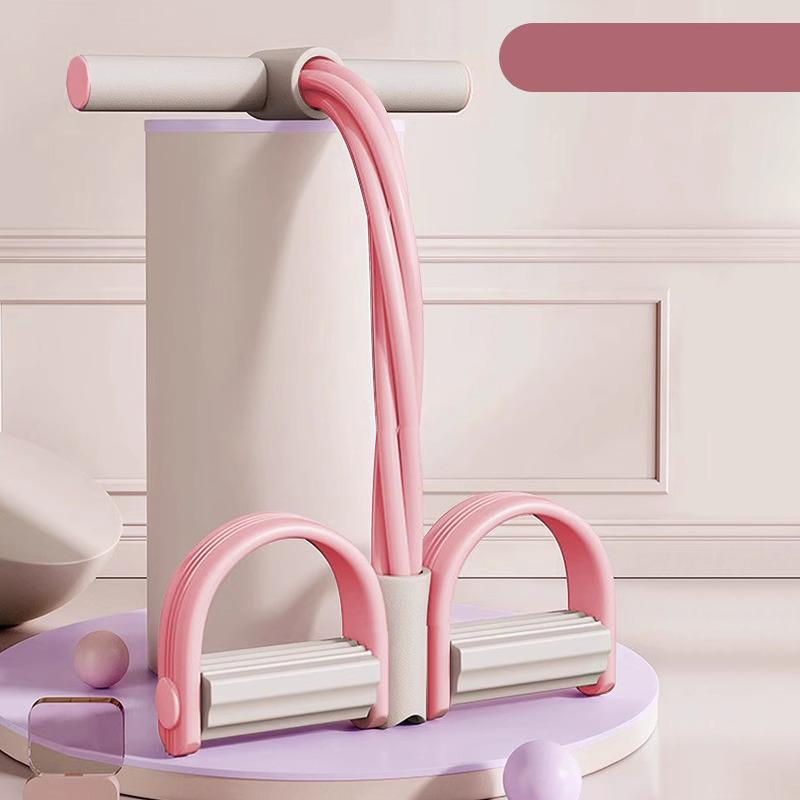 Abdominal exercise resistance band for sit-ups